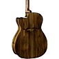 Cort Gold Series OC6 Orchestra Bocote Acoustic Electric Guitar Natural