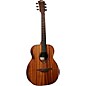 Lag Guitars Tramontane Travel Series Acoustic Electric Guitar Khaya Mahogany Natural