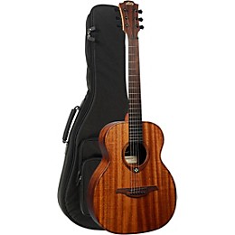 Lag Guitars Tramontane Travel Series Acoustic Guitar Khaya Mahogany Natural