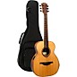 Lag Guitars Tramontane Travel Series Acoustic Electric Guitar Red Cedar and Mahogany Natural thumbnail