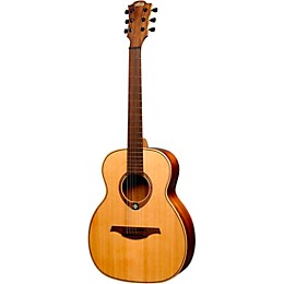 Lag Guitars Tramontane Travel Series Acoustic Guitar Red Cedar and Mahogany Natural