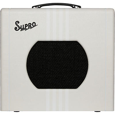 Supro Delta King 10 Limited-Edition 1X10 5W Tube Guitar Amp White for sale
