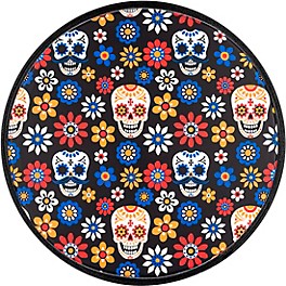 MEINL Jumbo Djembe Synthetic Head 12 in. Simbra MEINL Jumbo Djembe Synthetic Head 12 in. Day of the Dead