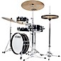 TAMA Club-JAM 4-Piece Pancake Kit With 18" Bass Drum Hairline Black Chrome Shell Hardware