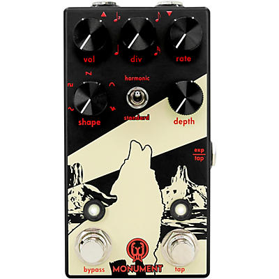 Walrus Audio Monument Harmonic Tap Tremolo V2 Obsidian Series Effects Pedal Black for sale