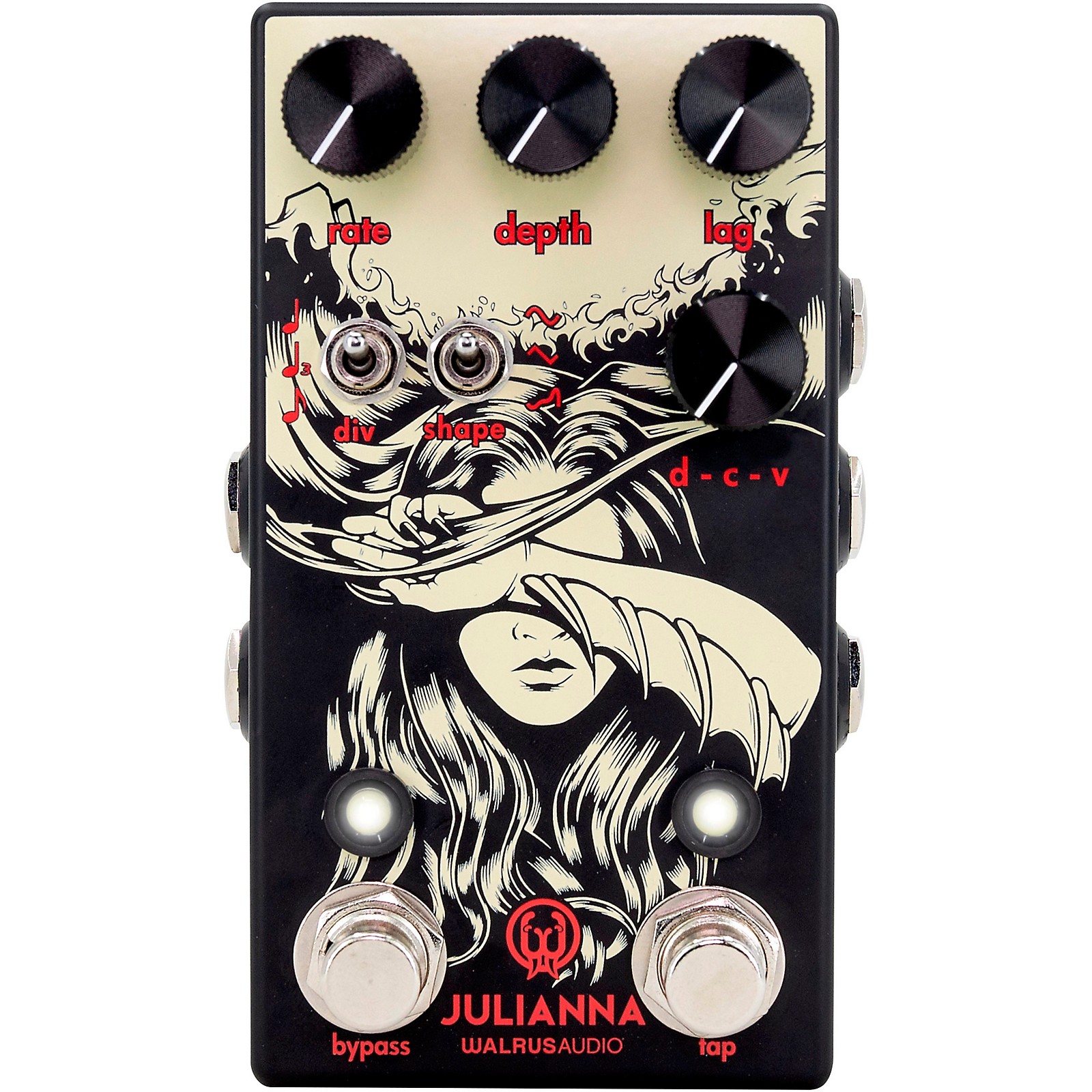 Walrus Audio Julianna Deluxe Chorus/Vibrato Obsidian Series