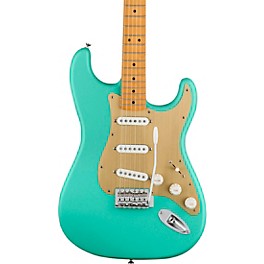 Squier 40th Anniversary Stratocas... Squier 40th Anniversary Stratocaster Vintage Edition Electric Guitar Satin Seafoam Green