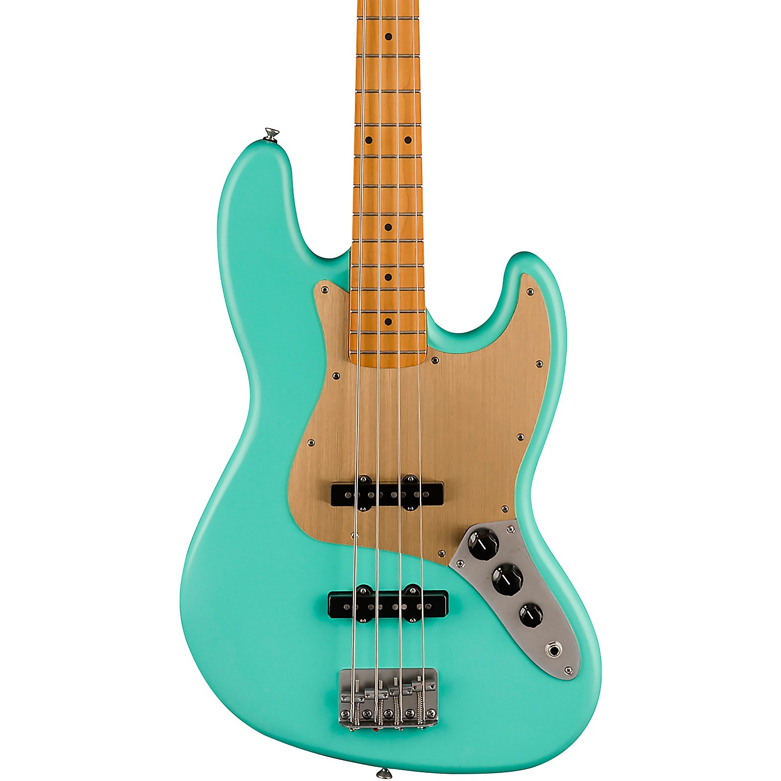 Squier 40th Anniversary Jazz Bass Vintage Edition Satin Seafoam Green ...