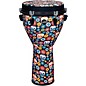 MEINL Jumbo Djembe with Matching Synthetic Designer Head 12 in. Day of the Dead thumbnail