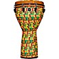 MEINL Jumbo Djembe with Matching Synthetic Designer Head 14 in. Simbra