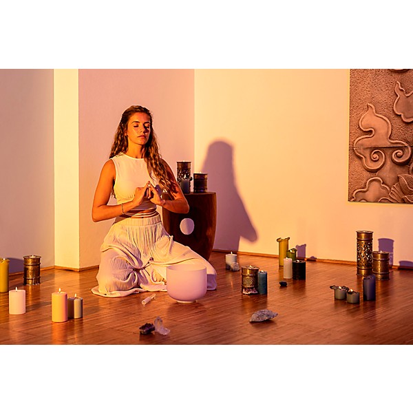 MEINL Sonic Energy Color-Frosted Crystal Singing Bowl 8 in.