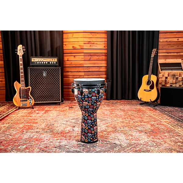 MEINL Jumbo Djembe 12 in. Day of the Dead