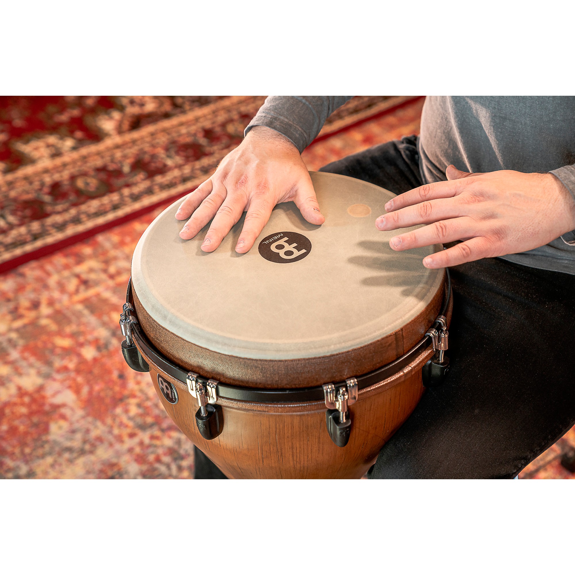 MEINL Jumbo Djembe 14 in. Barnwood | Guitar Center