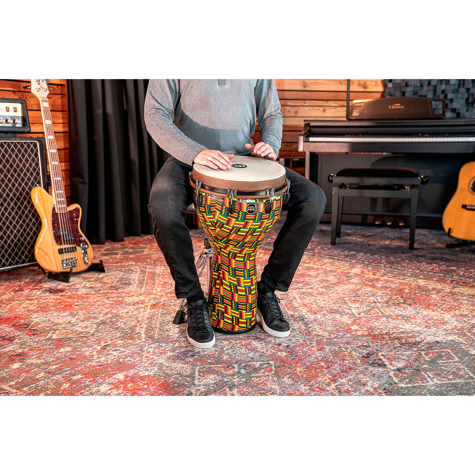 MEINL Jumbo Djembe 14 in. Simbra | Guitar Center