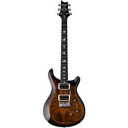 PRS S2 Custom 24 08 Electric Guitar Black Amber