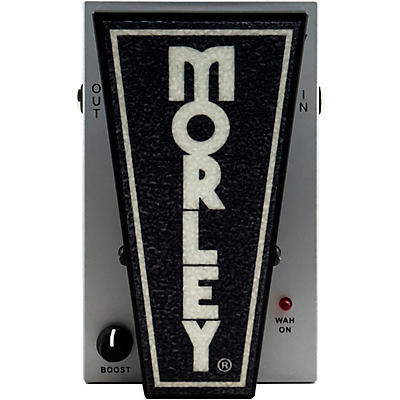Morley 20/20 Lead Wah Boost Effects Pedal Black And Grey for sale