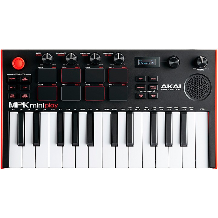 Akai Professional MPK Mini Play Mk3 Keyboard with Built-In Speaker