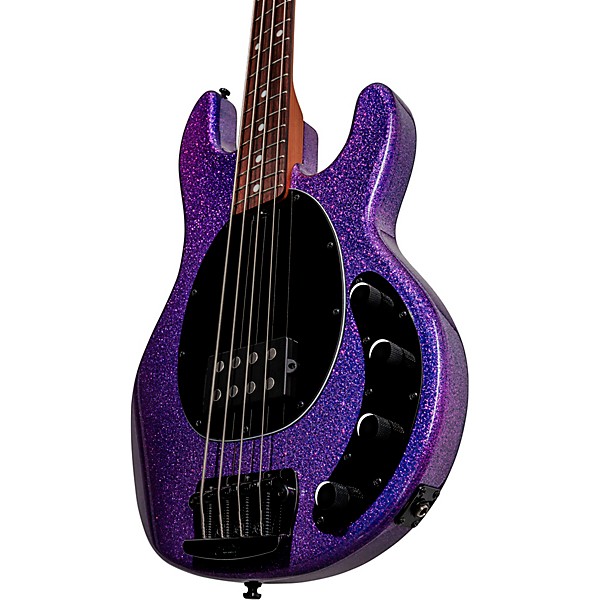 Sterling by Music Man StingRay Ray34 Sparkle Electric Bass Purple Sparkle