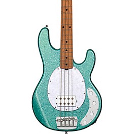 Sterling by Music Man StingRay Ray34 Sparkle El... Sterling by Music Man StingRay Ray34 Sparkle Electric Bass Seafoam Sparkle