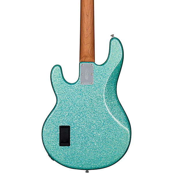Open Box Sterling by Music Man StingRay Ray34 Sparkle Electric Bass Level 2 Seafoam Sparkle 194744837739