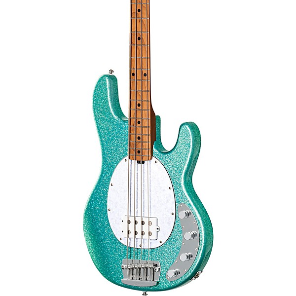 Sterling by Music Man StingRay Ray34 Sparkle Electric Bass Seafoam Sparkle