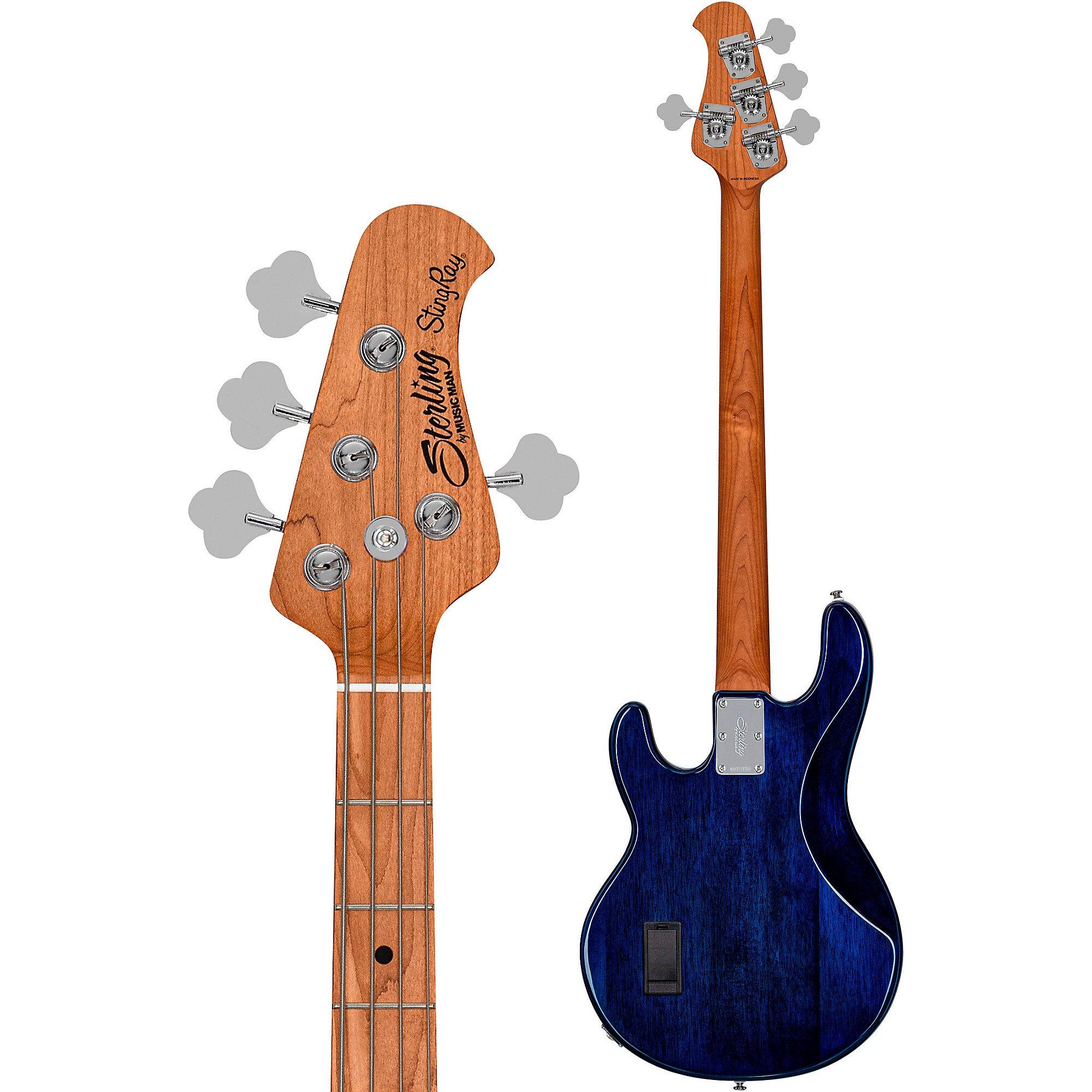 Sterling by Music Man StingRay Ray34 Flame Maple Electric
