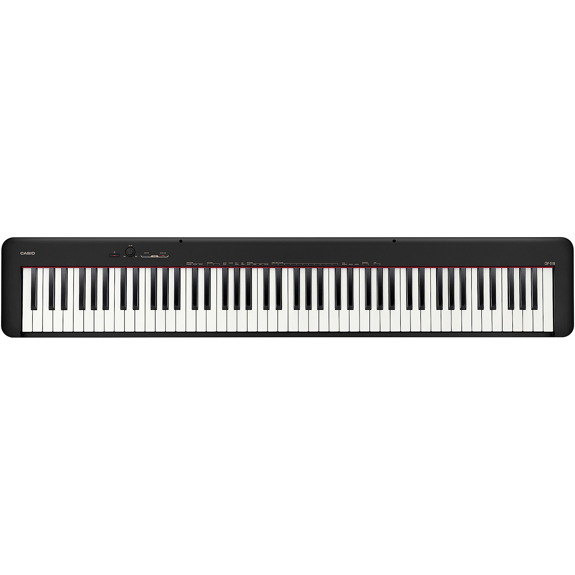 Casio CDP-S110 Compact Digital Piano Black Guitar