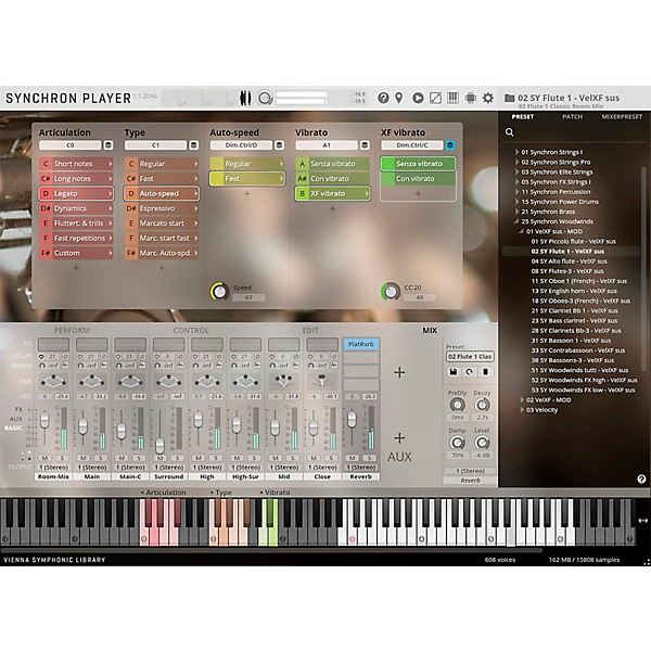 Vienna Symphonic Library Synchron Woodwinds Standard Library Plug-In