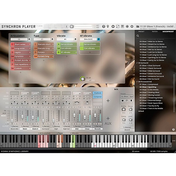 Vienna Symphonic Library Synchron Woodwinds Standard Library Plug-In