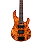 Sterling by Music Man StingRay Ray35HH Burl Top 5-String Electric Bass Amber thumbnail
