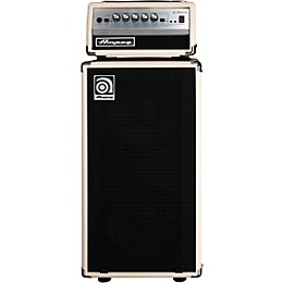 Ampeg SVT Micro-VR Limited-Edition White Stack -  SVT Micro -VR Bass Amp Head and SVT-210AV Bass Cabinet