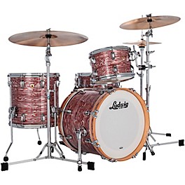 Ludwig Classic Maple 3-Piece Jazzette Shell Pack With 18" Bass Drum Pink Oyster