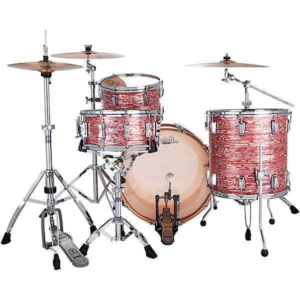 Ludwig Classic Maple 3-Piece Fab Shell Pack Pink Oyster