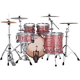 Ludwig Classic Maple 4-Piece MOD Shell Pack With 22" Bass Drum Pink Oyster