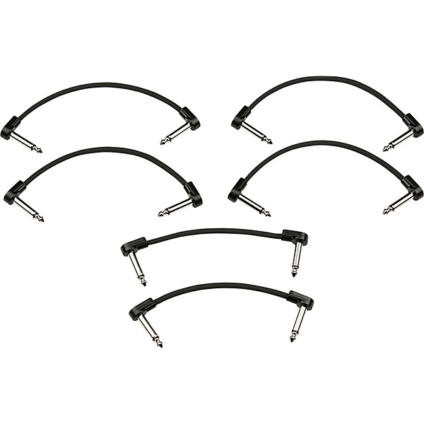 Fender Blockchain Patch Cable Kit Extra Small Black