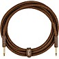 Fender Paramount Acoustic Straight to Straight Instrument Cable 18.6 ft. Brown thumbnail
