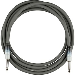 Fender Ombre Straight to Straight Instrument Cable ... Fender Ombre Straight to Straight Instrument Cable 10 ft. Silver Smoke