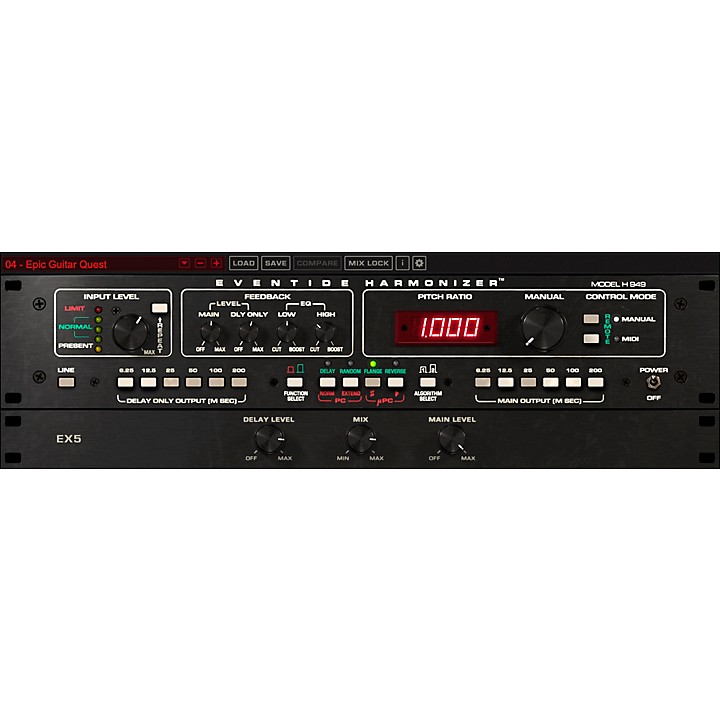 Eventide H949 Harmonizer Plugin Guitar Center