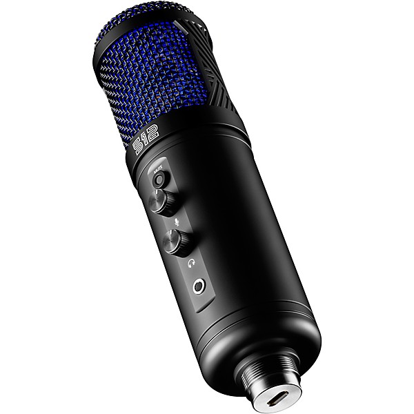 512 Audio Tempest Large-Diaphragm Studio Condenser USB Microphone for Professional Recording and Streaming