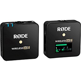 Open Box RODE Wireless GO II Single Set Wireless Microphone System Level 1