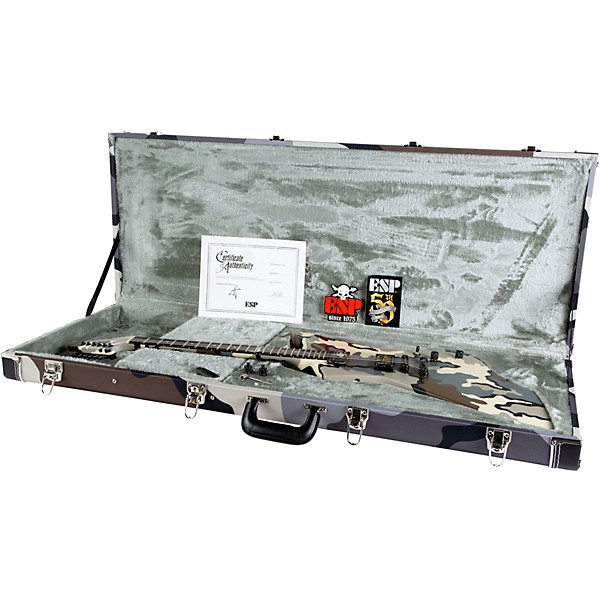 ESP James Hetfield Signature Snakebyte Electric Guitar Camo