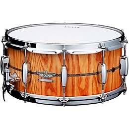TAMA TAMA STAR Reserve Stave Ash Snare Drum 14 x 6.5 in. Oiled Amber Ash