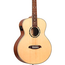 Ortega D7E 4-String Acoustic/Electric Bass Guitar Natural Ortega D7E 4-String Acoustic/Electric Bass Guitar Natural