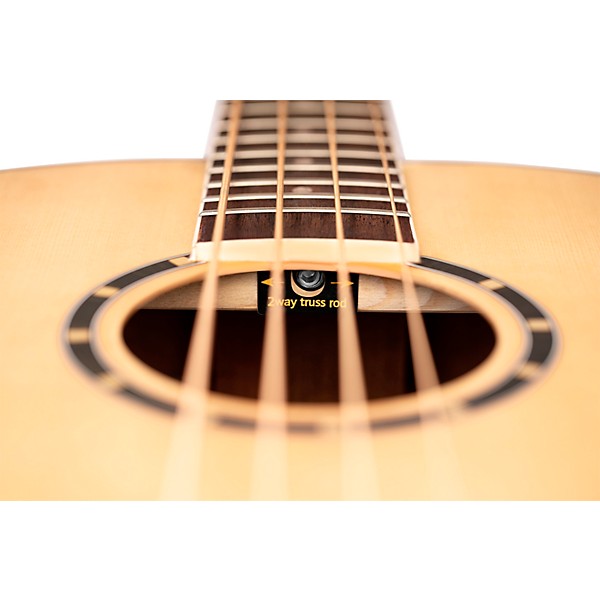 Ortega D7E 4-String Acoustic/Electric Bass Guitar Natural