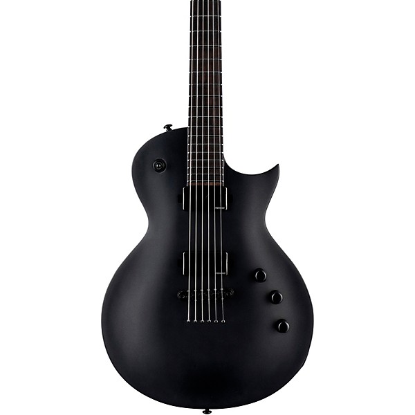 ESP LTD EC-1000 Baritone Electric Guitar Charcoal Metallic Satin ...