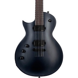 ESP LTD EC-1000 Baritone Left-Handed Electric Guitar Charcoal Metallic Satin