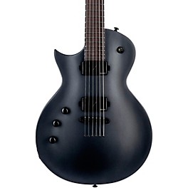 ESP LTD EC-1000 Baritone Left-Handed Electric Guitar Charcoal Metallic Satin