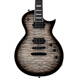 ESP LTD EC-1000T Quilted Maple Electric Guitar Charcoal Burst