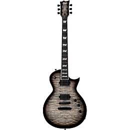 ESP LTD EC-1000T Quilted Maple Electric Guitar Charcoal Burst