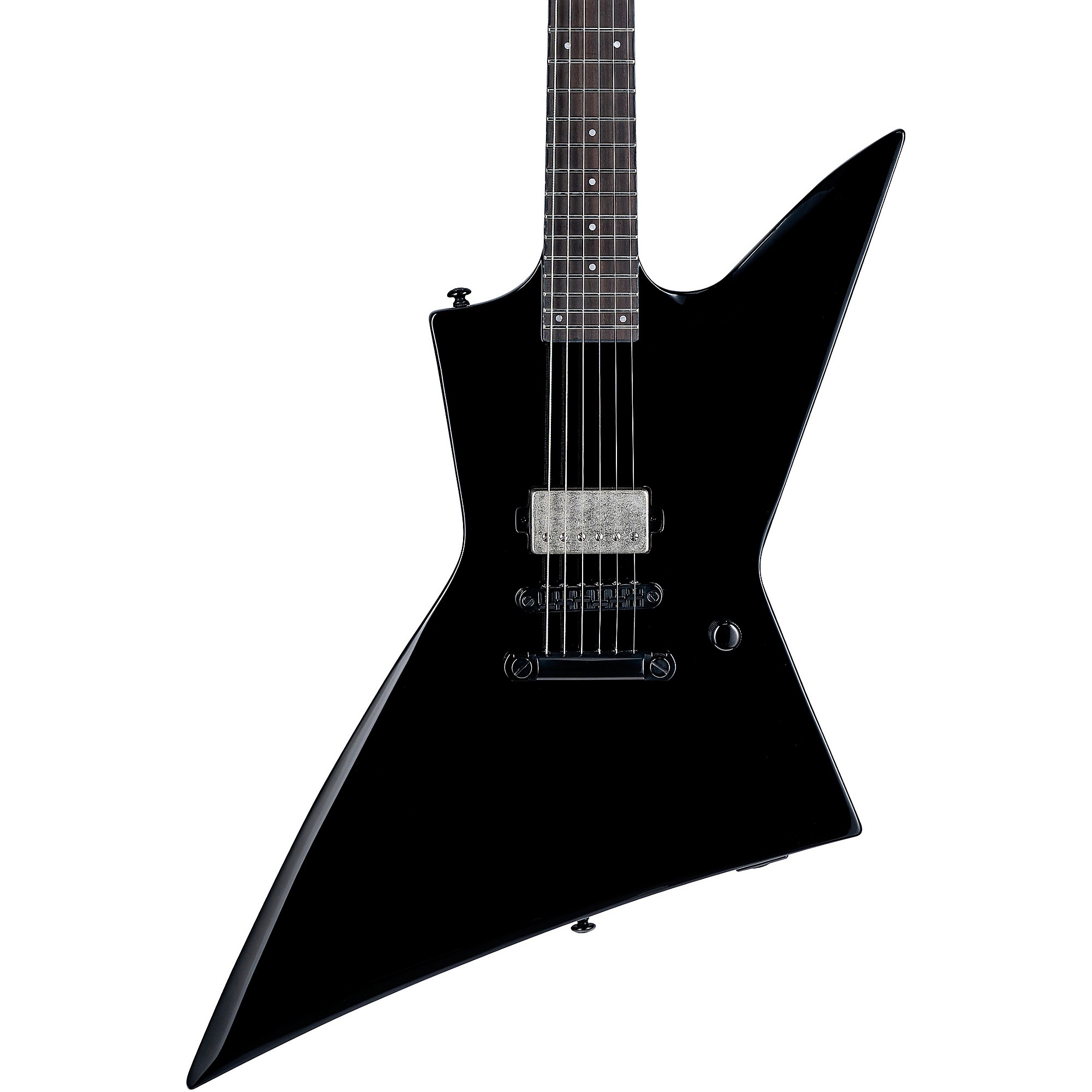 新品未使用ELECTRIC EG-V SPECKL BLACK グレーゴールド ESP LTD EC-1000 VB EMG Vintage Black *made in KOREA *OPEN